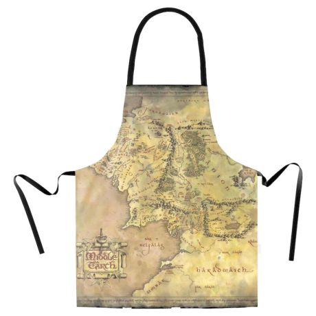 SD TOYS The Lord of the Rings Map apron