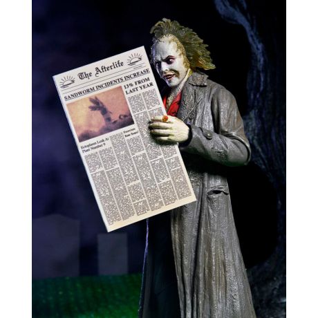 NECA Beetlejuice 1988 Ultimate Beetlejuice: Tour Guide The Bio-Exorcist figure 18cm