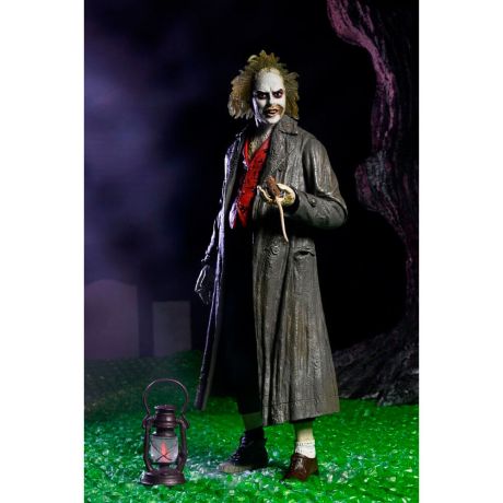 NECA Beetlejuice 1988 Ultimate Beetlejuice: Tour Guide The Bio-Exorcist figure 18cm