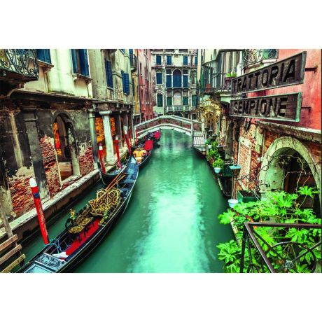 CLEMENTONI High Quality Venice Canal puzzle 1000pcs