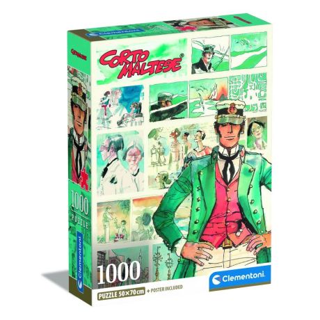 CLEMENTONI Corto Maltese puzzle 1000pcs
