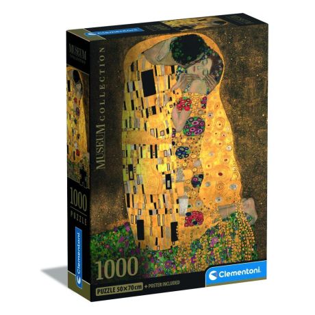 CLEMENTONI Museum Klimt The Kiss puzzle 1000pcs