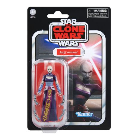 HASBRO Star Wars The Clone Wars Asajj Ventress figure 9,5cm