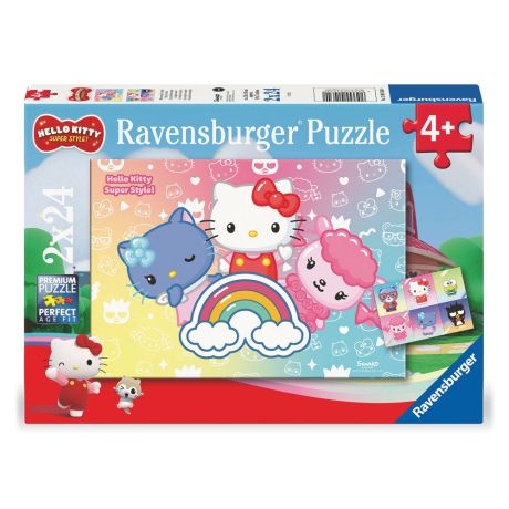 RAVENSBURGER Hello Kitty puzzle 2x24pcs