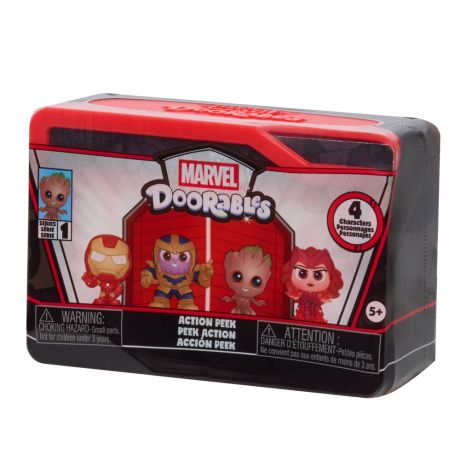 JUST PLAY Doorables Marvel Action Mini Peek assorted Capsule surprise 4 figures