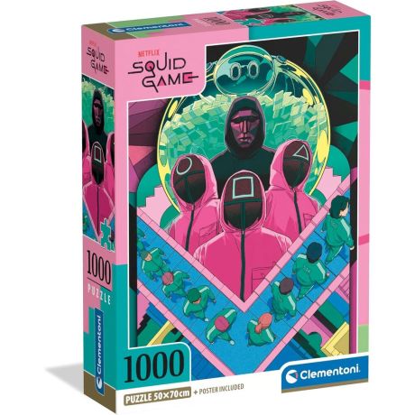 CLEMENTONI The Squid Game 2 puzzle 1000pcs