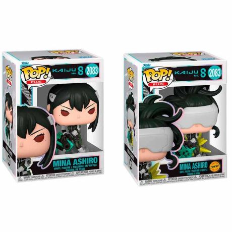 FUNKO POP figure Plus Kaiju No. 8 Mina Ashiro 5 + 1 Chase FUNKO POP figure Plus Kaiju No. 8 Mina Ashiro 5 + 1 Chase