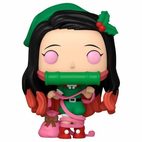 FUNKO POP figure Plus Demon Slayer Kimetsu no Yaiba Nezuko Kamado Holiday FUNKO POP figure Plus Demon Slayer Kimetsu no Yaiba Nezuko Kamado Holiday
