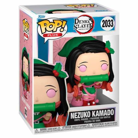 FUNKO POP figure Plus Demon Slayer Kimetsu no Yaiba Nezuko Kamado Holiday FUNKO POP figure Plus Demon Slayer Kimetsu no Yaiba Nezuko Kamado Holiday