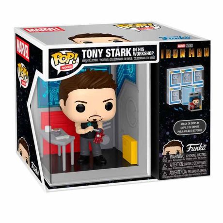 FUNKO POP figure Nooks Marvel Tony Stark in His Workshop FUNKO POP figure Nooks Marvel Tony Stark in His Workshop