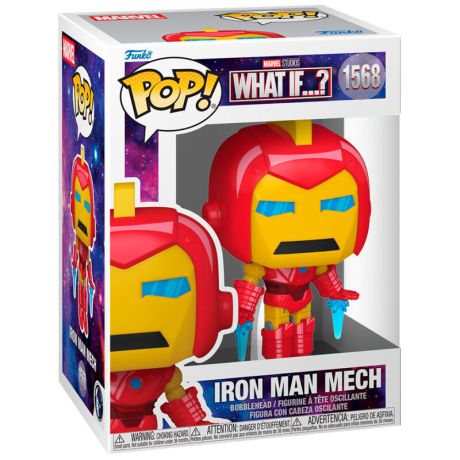 FUNKO POP figure Marvel What If..? Iron Man Mech FUNKO POP figure Marvel What If..? Iron Man Mech