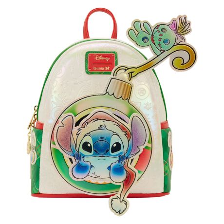 LOUNGEFLY Loungefly Disney Stitch Holiday backpack 26cm