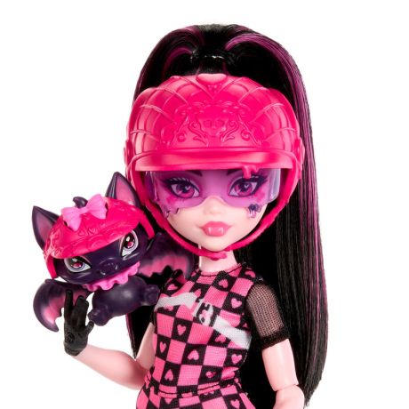 MATTEL Monster High Draculaura + Scooter doll