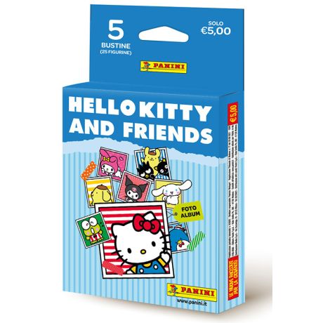 PANINI Stickers Hello Kitty Ecoblister 5 Buste PANINI Stickers Hello Kitty Ecoblister 5 Buste