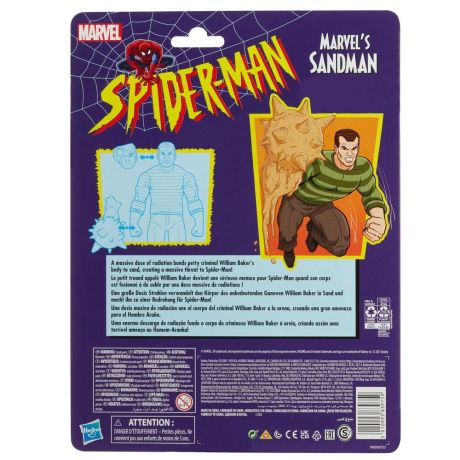 HASBRO Marvel Spiderman Sandman figure 15cm HASBRO Marvel Spiderman Sandman figure 15cm