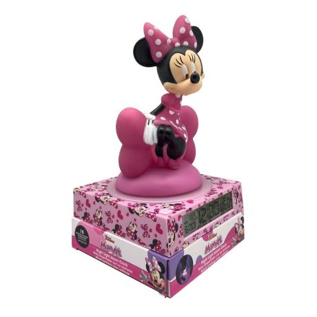 KIDS LICENSING Disney Minnie 3D lamp with alarm clock KIDS LICENSING Disney Minnie 3D lamp with alarm clock