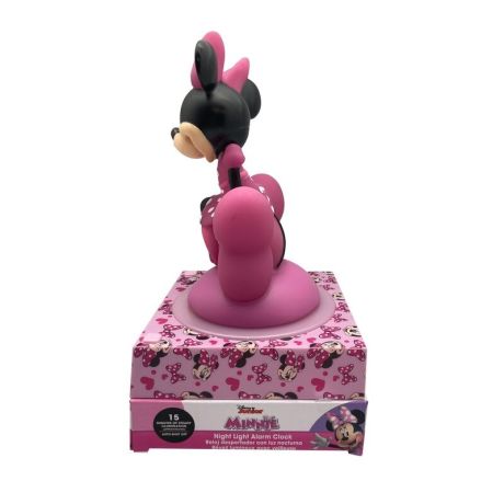 KIDS LICENSING Disney Minnie 3D lamp with alarm clock KIDS LICENSING Disney Minnie 3D lamp with alarm clock