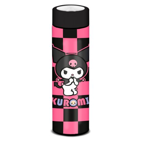 KARACTERMANIA Hello Kitty and Friends Kuromi Chess stainless steel bottle 500ml KARACTERMANIA Hello Kitty and Friends Kuromi Chess stainless steel bottle 500ml