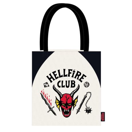 CERDÁ Stranger Things Hellfire Club shopping bag