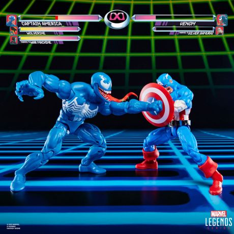 HASBRO Marvel Legends Series Gameverse Captain America & Venom pack 2 figures 15cm HASBRO Marvel Legends Series Gameverse Captain America & Venom pack 2 figures 15cm