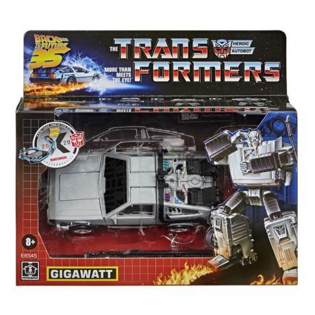 HASBRO Transformers Back to the Future Delorean Gigawatt figure 14cm HASBRO Transformers Back to the Future Delorean Gigawatt figure 14cm