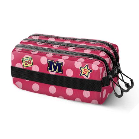 KARACTERMANIA Disney Minnie Class triple pencil case