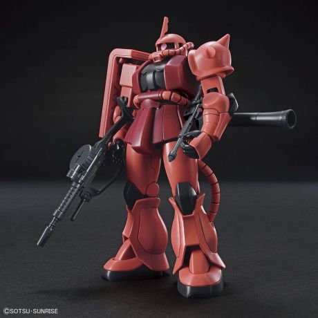 BANDAI HOBBY Model Kit HG 1/144 MS-06S Zaku II Char Aznable Custom