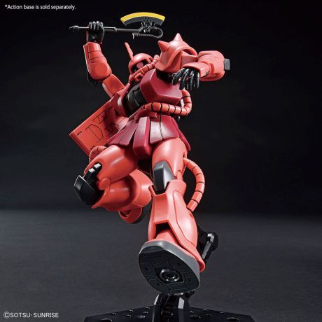 BANDAI HOBBY Model Kit HG 1/144 MS-06S Zaku II Char Aznable Custom