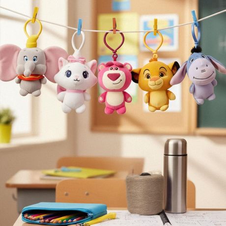 CERDÁ Disney assorted plush keychain