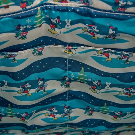 LOUNGEFLY Loungefly Disney Mickey & Minnie Holiday bag backpack