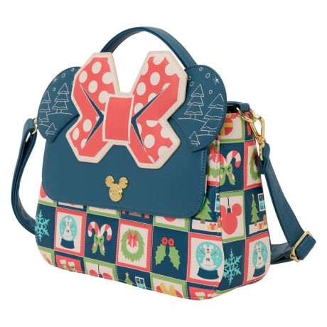LOUNGEFLY Loungefly Disney Mickey Holiday shoulder bag
