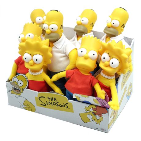 Peluche The Simpsons Family 1pz Assortimento 20cm Peluche The Simpsons Family 1pz Assortimento 20cm