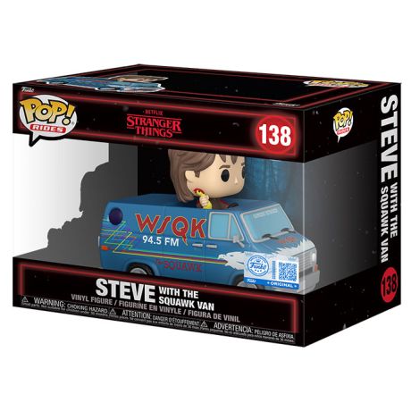 FUNKO POPS Stranger Things S5 Steve w/The Squawk Van 138
