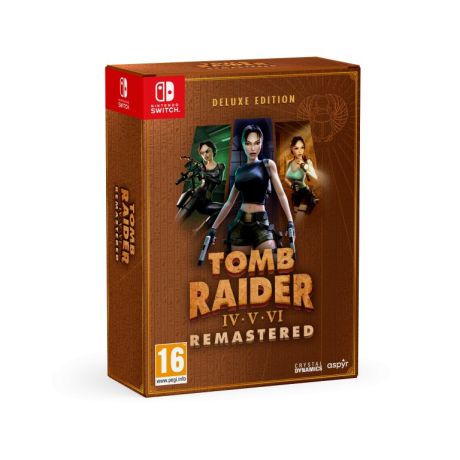 NSW TOMB RAIDER IV-VI REMASTERED STARRING LARA CROFT DELUXE EDITION
