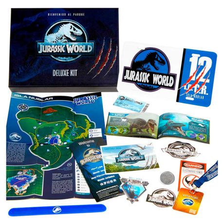 DOCTOR COLLECTOR Jurassic World Spanish Deluxe Kit
