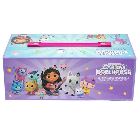 CERDÁ Gabbys Dolls House Colouring stationery case