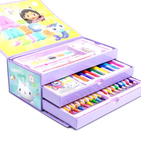 CERDÁ Gabbys Dolls House Colouring stationery case