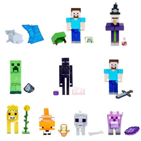 MATTEL Minecraft assorted figure 8cm MATTEL Minecraft assorted figure 8cm