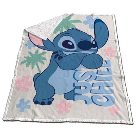 DISNEY Disney Stitch coral sherpa blanket 130x170cm
