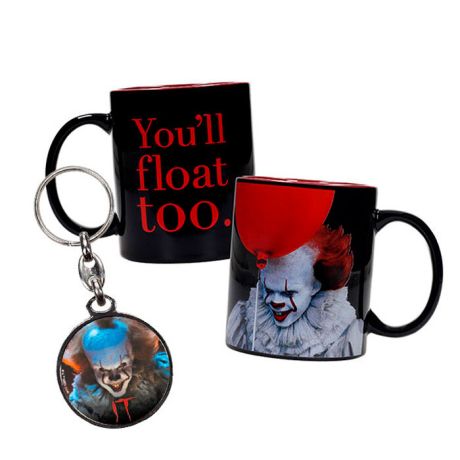 SD TOYS IT Pennywise Mug + Metal keychain