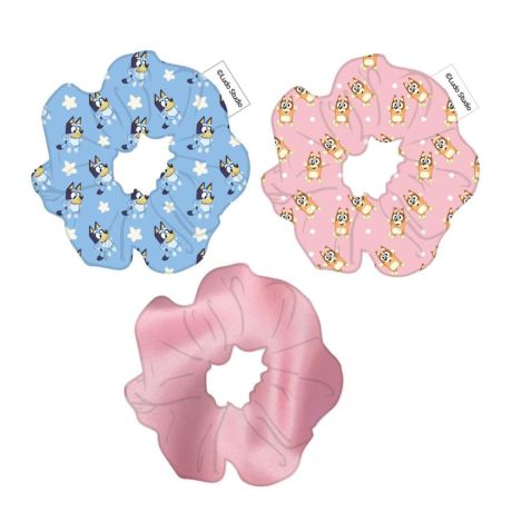 CERDÁ Bluey Set 3 hair scrunchie