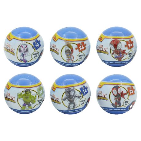 CANENCO Marvel Spiderman assorted Surprise ball puzzle CANENCO Marvel Spiderman assorted Surprise ball puzzle