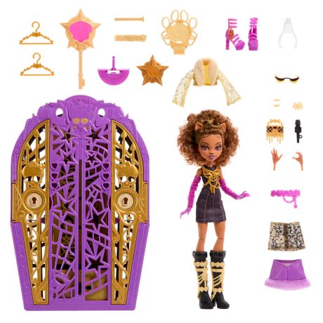 MATTEL Monster High Skulltimate Secrets Hauntlywood Mysteries Clawdeen doll MATTEL Monster High Skulltimate Secrets Hauntlywood Mysteries Clawdeen doll