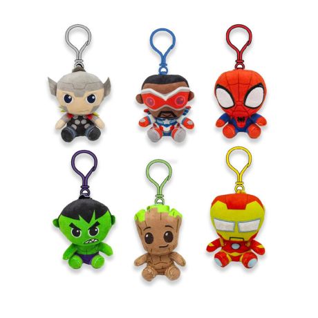 CERDÁ Marvel assorted plush keychain