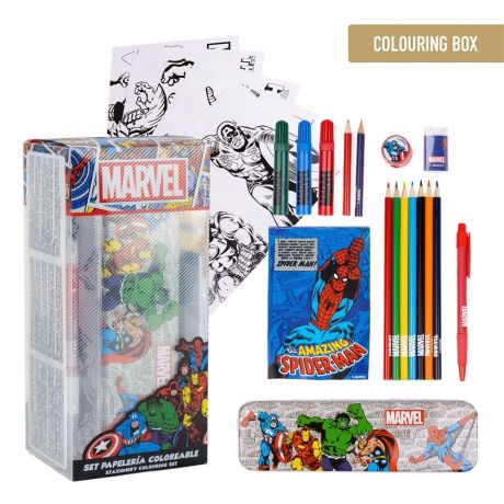 CERDÁ Marvel Colouring stationery set