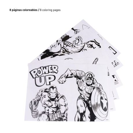 CERDÁ Marvel Colouring stationery set