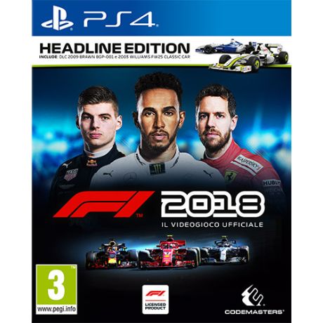F1 2018 - Headline Edition