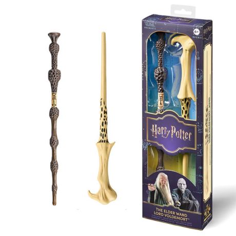 Bacchette Harry Potter PVC Lord Voldemort + Sambuco 2 Pack