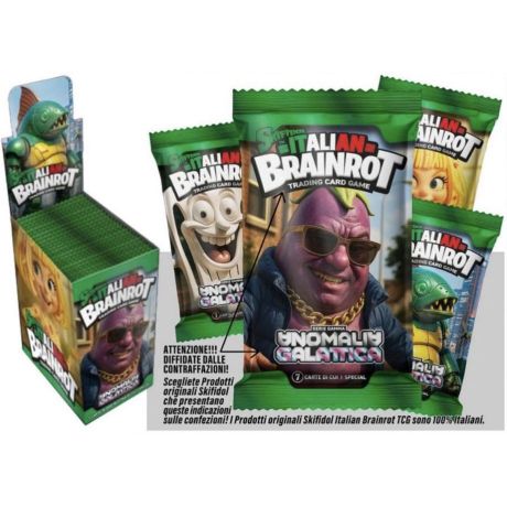 Skifidol BRAINROT Galattica 1 Busta (7 Carte)