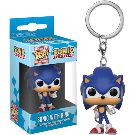 FUNKO Pocket POP Keychain Sonic with Ring